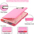 Clipboard with Storage, Side Open Nursing Clipboard Foldable Storage, Nurse Clipboards with Low Profile Clip, Waterproof Plastic Clipboards for Of...