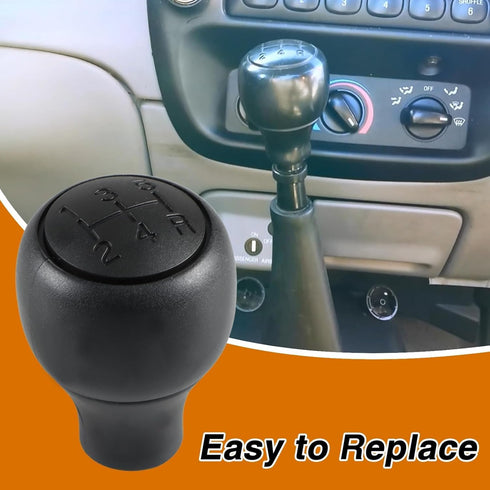 5 Speed Manual Transmission Shift Knob Compatible with Ford Ranger F-150 F-250 F-350 Super Duty Bronco Explorer Aerostar E-150 E-250 E-350 Replace...