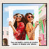 20 Packs Magnetic Photo Picture Frame Cute Mini Table Photo Frame Holder 3 Inches Plastic Colorful Photo Display Compatible with Fujifilm Instax f...