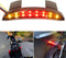 Motorcycle Chopped Rear Fender Edge LED Brake License Plate Tail Light Stop Running Light Turn Signal Lamp for Harley Sportster XL883N 1200N XL120...