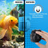 2 Pcs Algae Cleaning Scrapers Aquarium Tank Glass Brush Small Aquarium Magnet Cleaner Fish Tank Algae Cleaner Magnetic Aquarium Glass Cleaner for ...