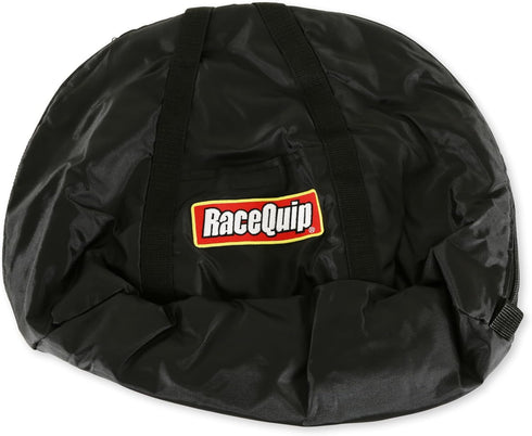 RaceQuip® 300003RQP Helmet Bag - Fleece Lined - Zipper Closure - Nylon - Black...