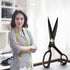 CINKCO® 10.0 inch Professional Sewing Scissors Heavy Duty 65Mn Forged Alloy Steel Premium Household Office Shears Ultra Sharp for Thickened Leathe...