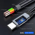 USB C Splitter, Dual USB C Headphone and Charger Adapter 60W Fast Charging Compatible with iPhone 15 Series, Galaxy S23 S22 S21 Ultra, Pixel,Pad P...