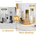 Lazy Susan Rotating Makeup Organizer for Vanity, High-Capacity Skincare Clear Make Up Storage Perfume Organizers Cosmetic Dresser Organizer Counte...