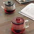 KINTO 22914 UNITEA Unimag, 11.8 fl oz (350 ml), Wine Red, Heat Resistant Glass...