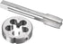 uxcell M14 x 1mm Metric Tap and Die Set, Machine Thread Screw Tap with Round Threading Die, Tap & Die Kit for Nut Screw Bolt Thread Repair...