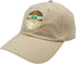 Star Wars The Mandalorian The Child Dad Hat Adjustable OSFM Cap Khaki...