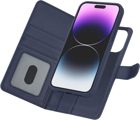 Cavor for iPhone 14 Pro Max Case Wallet Women Men.iPhone 14 Pro Max Case Magsafe,iPhone 14 Pro Max Phone Case Wallet with Card Holder and Stand,De...