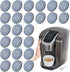 Appliance Sliders for Kitchen Appliances 24 PCS Self-adhesive Small Kitchen Appliance Slider Kitchen Hacks Easy to MovIing & Space Saving Kitchen ...