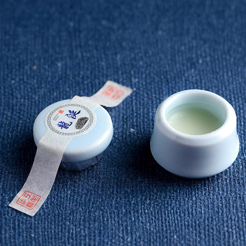 3PCS Solid Balm Sets Solid Perfume Portable Pocket Ceramic Jar Balm Perfume Perfect for Travel Use Natural Rose Ambergris Ebony Fragrance Perfume ...