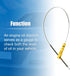 X AUTOHAUX 1 Pcs Engine Oil Dipstick Engine Oil Fluid Level Dipstick for Ford Escape Limited XLT 3.0L V6 Flex 2010-2012 No.6E5Z6750AC...