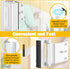 Home Security Door Lock, Upgraded Metal Door Reinforcement Lock for Childproof, 3" Withstands 800 lbs of Impact for Inward Swing Doors, Defender S...