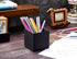 Bostitch Office Konnect Pencil Cup Desk Organizer, Pen Cup, Black...