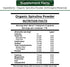 USDA Organic Spirulina Powder for Juice and Smoothy Mix; 100% Natural and Gluten Free, with High Protein, Vitamins, Antioxidants and Minerals (12 ...