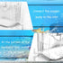 Fish Breeding Box Aquarium Fish Tank Hatchery Incubator Breeder Box Fish Breeding Tanks Acrylic White Breeder Isolation Divider Hatching Boxes wit...