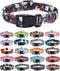 Moonpet Dog Collars for Puppy X-small Small Medium Large Dogs - Unisex Cute Design Boys Girls Dog Pet Collar Soft Adjustable Bohemia Fancy Floral ...