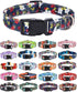 Moonpet Dog Collars for Puppy X-small Small Medium Large Dogs - Unisex Cute Design Boys Girls Dog Pet Collar Soft Adjustable Bohemia Fancy Floral ...