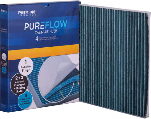 PureFlow Cabin Air Filter PC4013X | Fits 2010-2017 Chevrolet Equinox, 2011-2015 Hyundai Sonata, 2010-2017 GMC Terrain, 2011-2015 Kia Optima, 2013-...
