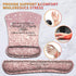 Keyboard Wrist Rest Pad and Ergonomic Mouse Pad Wrist Support Set Proverbs 31:25 Bible Verse Pink Design for Gaming, Office, Comfortable and Pain ...