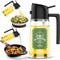 Oil Dispenser for Kitchen – Oil Sprayer for Cooking and Olive Oil Dispenser Spray Bottle, 2 in 1 Oil Dispenser and Oil Sprayer, Pourer & Oil Miste...