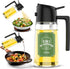 Oil Dispenser for Kitchen – Oil Sprayer for Cooking and Olive Oil Dispenser Spray Bottle, 2 in 1 Oil Dispenser and Oil Sprayer, Pourer & Oil Miste...