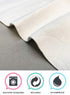 American Baby Company Waterproof Embossed Quilt-Like Flat Bassinet Protective Pad Cover White 15" X 33"...