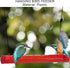 Hummingbird Feeder, Windproof Hanging Bird Feeder with Rest Pole for Garden for Balcony for Outdoor...