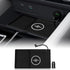 Silicone Wireless Phone Charging Pad Dual Charging Ports Charger Station for 2022 2023 2024 Mitsubishi Outlander 15W Adapter for Smartphone...
