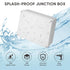 TICONN Electrical Junction Box, IP65 Splash-proof ABS Plastic Project Box Electrical Enclosure (7.9"×7.9"×3.1")...
