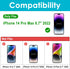ProCase 2 Pack iPhone Privacy Screen Protector for iPhone 14 Pro Max 2022, 9H Anti Spy Dark Tempered Glass Screen Film Guard for iPhone 14 Pro Max...