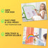 Liquid Chalk Markers Erasable - 8 Vibrant Chalkboard Markers for Chalkboards, Windows, Glass, Signs, Dust Free Chalk Pens for Kids & Adults - 4.5m...
