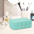 Jewelry Box, Travel Jewelry Organizer Case Small Jewelry Storage and Organizers Craft Containers Travel Mini Organizer/GREEN...