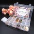 Clear Plastic Jewelry Box Organizer Storage Container with Adjustable Dividers (36 Grids)...