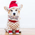 Elegant little tail Dog Collar, Christmas Dog Collar Gingerbread Man Print Holiday Pet Collar Dog Bow Collar Pet Durable Adjustable Girl Boy Dog C...