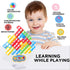 Stacking Game Balance Stacking Blocks Game, Board Games for 2 Players+ Family Games, Parties, Travel, Kids & Adults Team Building Blocks Toy (48PC...