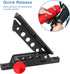 Quick Release Fire Extinguisher Holder Mount Bracket High Density Nylon Roll Bar Mount Bottle Holder Adjustable with 4 Clamps for Wrangler TJ JK J...