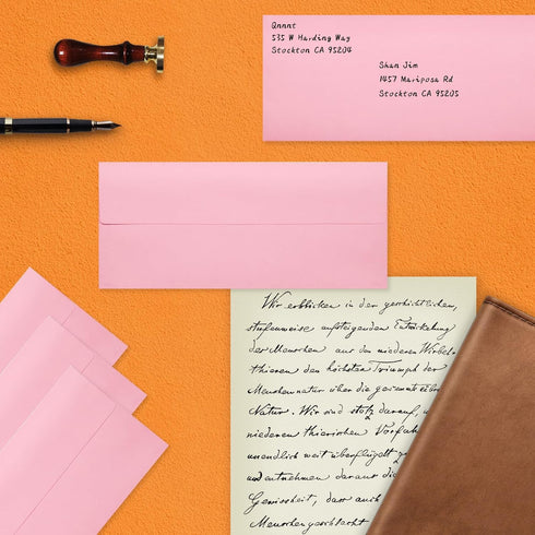 50 Pcs #10 Business Envelopes, Self Seal Standard Envelopes, Windowless Business Mailing Envelopes for Office, Checks, Letters, Invoices, Statemen...