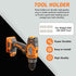 Tool Holder Mount for Ridgid AEG 18V Drill Tool Hanger Power Tool Storage -5 Pack...