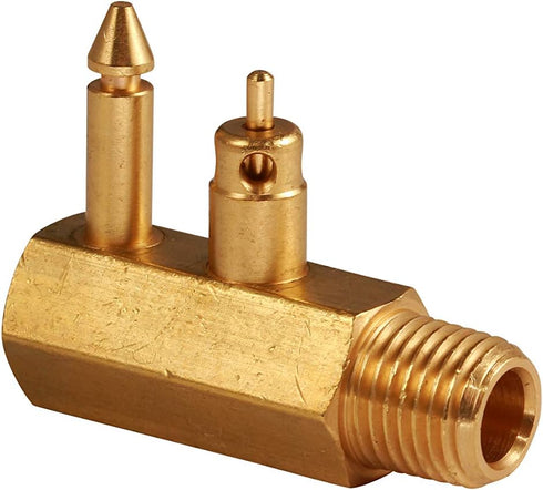Attwood 8897-6 Brass Quick-Connect Tank Fitting 1/4-Inch NPT Male Thread for Yamaha...