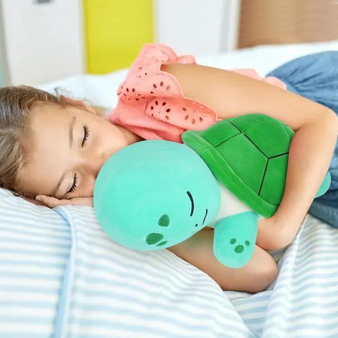 Turtle Stuffed Animal,Cute Plushies Turtle Pillow,Cute Stuffed Animal Plush Toys Turtle Plush,Soft Tortoise Body Pillow Gifts for Kids Adults Birt...