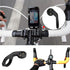 Out-Front Bike Mount Bicycle Extended Mount with Carbon Finish Compatible with Garmin Edge 200, 500, 510, 520, 800, 810, 530, 830 and Other Garmin...