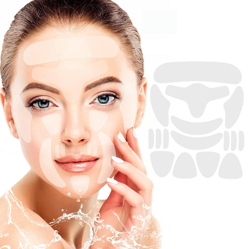 Face Wrinkle Patches - 160 Count Forehead Wrinkle Patches, Anti Wrinkle Patches For Reducing Forehead Eye And Around Mouth & Upper Lip Wrinkles,Sk...