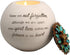 Pavilion Gift Company 19093 Forever in My Heart Terra Cotta Candle Holder, 4-Inch, White...