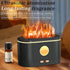 Black Flame Fire Diffuser Humidifier?7 Colors Changing Oil Diffuser?200ml Capacity Visual Water Level Line Aromatherapy Humidifier?Suitable for Li...