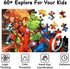 Generic NEILDEN Puzzles for Kids Ages 4-6 Children Puzzles Preschool 60 Piece Puzzle in Metal Box (Heros)...