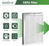 isinlive 25 Replacement Filter Compatible with 25 Air Purifier S1/W1/B1, HEPA Activated Carbon Filter, 4 Pack...