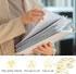 100Pcs Gold Cute Paper Clips Small Golden Paperclips Stainless Steel Drop-Shaped Paperclips Bookmark Clips Mini Binder Clips for Memo Paper Photo ...