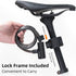ROCKRBOS Bike Cable Lock with Keys, 2 Keys & 1 Mount Bracket, ABS Lock Shell, Cable Lock for Bike/Gate/Scooter...