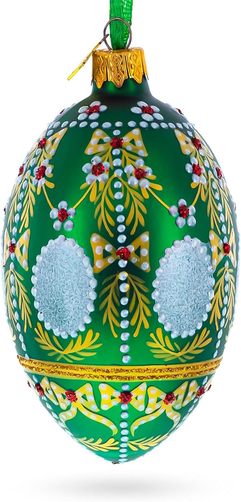 1908 Alexander Palace Royal Egg Glass Ornament 4 Inches...